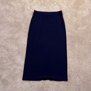 OFFLINE By Aerie Thumbs Up Heavyweight Maxi Skirt in Royal Navy Size XL